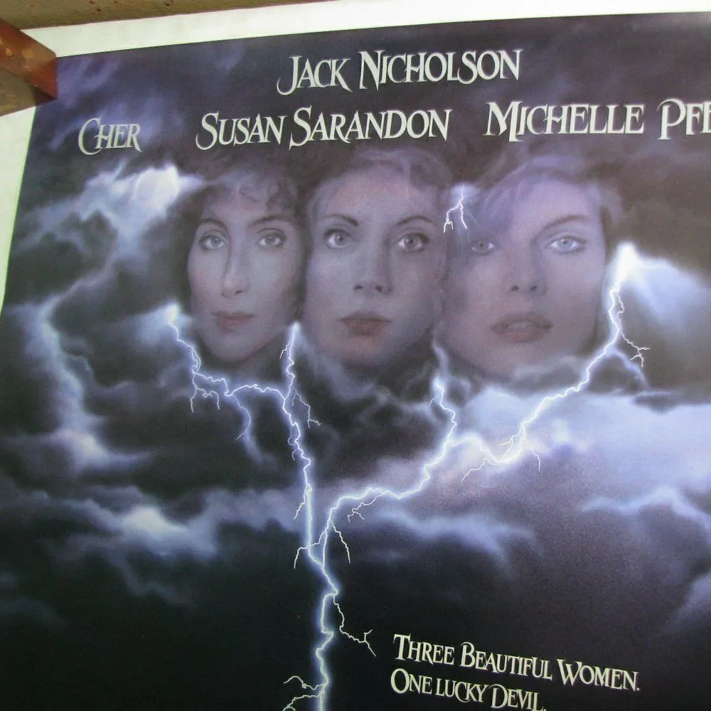 Vintage The Witches of Eastwick Movie Poster